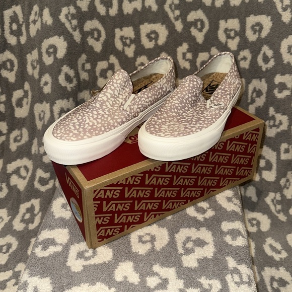 Vans Slip-On Sf Sneaker (Eco Theory) Animal/Ether π New π & Never Worn π - Picture 3 of 17